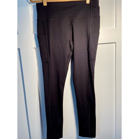 Ewedoos Women’s Black Yoga Pants with Side Pockets * WJ27 - Picture 3 of 9